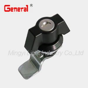 70040 anty pyłu Uchwyt zamka anty wody uchwyt zamka czarny proszek Coatted uchwyt obrotu 90 stopni do otwierania i zamykania