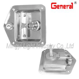 Zaakceptować 50006 składane T uchwyt zamka Truck zamków szafkowych, chwyt kwadratowy 8mm i długości na życzenie