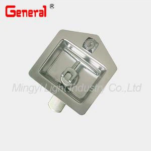 50022 składane T uchwyt zamka, ciężkie cło zatrzask, upuść T uchwyt zamka z cynku stopu wspornik dla zbrojenia, gumowa uszczelka opcja - 50022